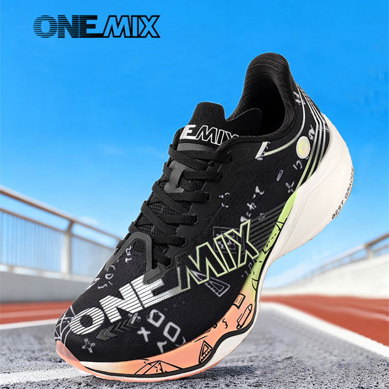 Carbon Plate Marathon Racing Shoes - أحذية رياضية ONEMIX للرجال مصنوعة من