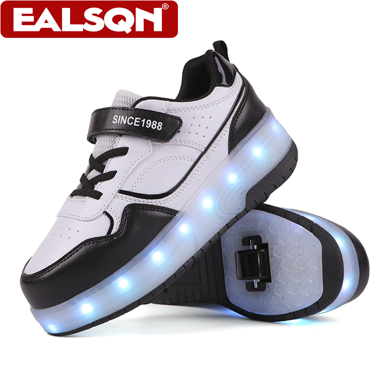 Running Shoes - أحذية تزلج جديدة للأطفال مزودة بإضاءة