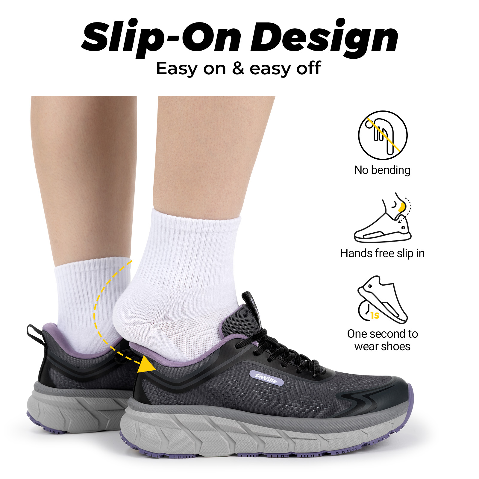 أحذية رياضية نسائية من فيتفيل، - مراجعة Breathable Mesh Athletic Shoes وسعره