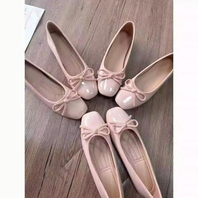 أحذية باليه نسائية بمقدمة مربع - مراجعة Women'S Shoes وسعره